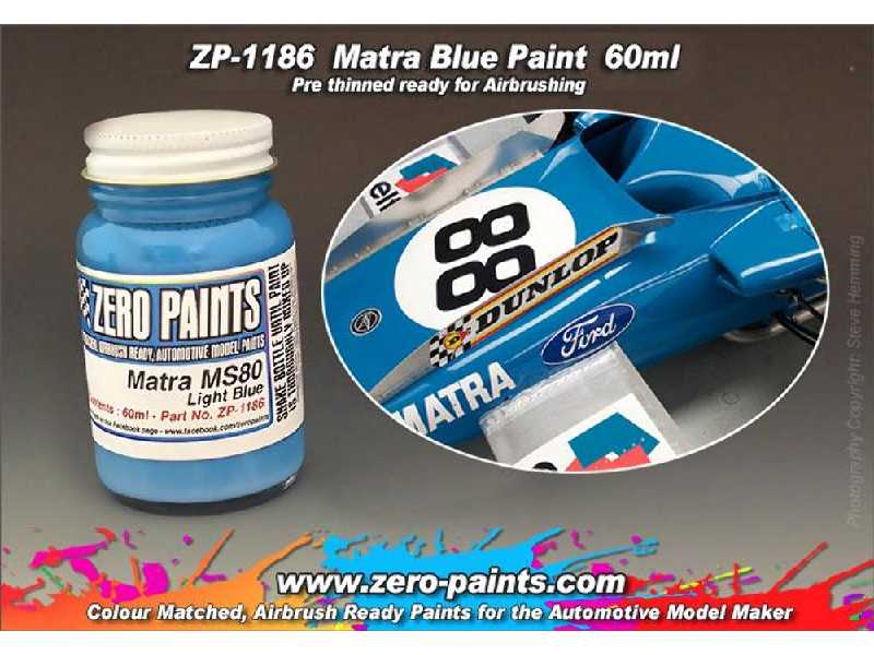 1186 - Matra Ms80 Light Blue Paint - zdjęcie 1