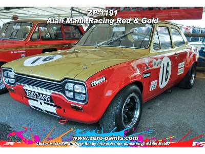 1191 - Alan Mann Racing Paints Red/Gold - zdjęcie 5