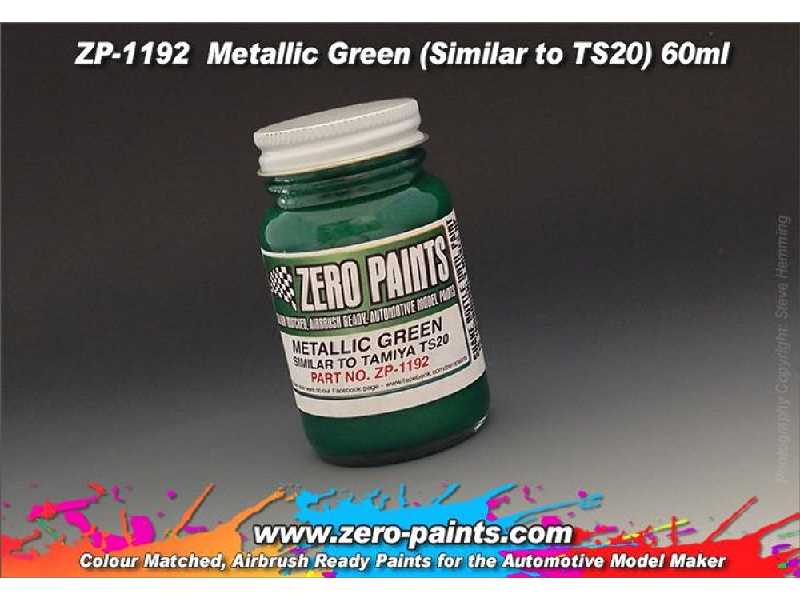 1192 - Metallic Green (Similar To Ts20) - zdjęcie 1 1192 - Metallic Green (Similar To Ts20) - zdjęcie 1