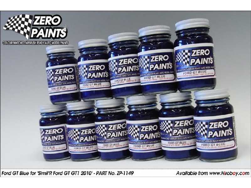 1194 - Mica Blue For 'simil'r Ford Gt Gt1 2010 Paint - zdjęcie 1 1194 - Mica Blue For 'simil'r Ford Gt Gt1 2010 Paint - zdjęcie 1