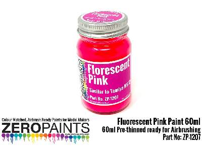 1207 - Fluorescent Pink Paint - zdjęcie 1
