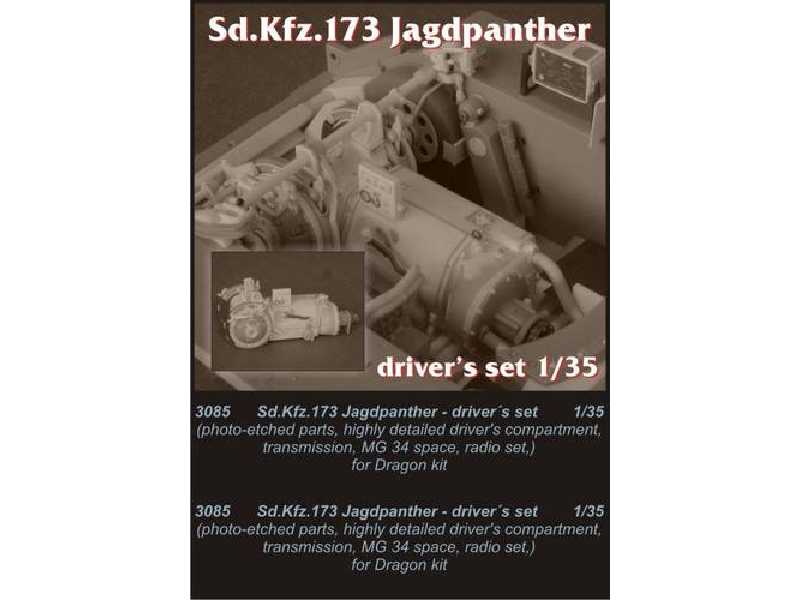 Jagdpanther - driver's set for Dragon - zdjęcie 1