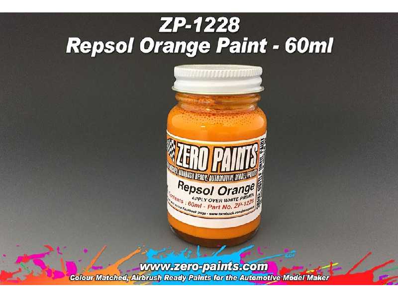 1228 - Repsol Orange Paint - zdjęcie 1 1228 - Repsol Orange Paint - zdjęcie 1