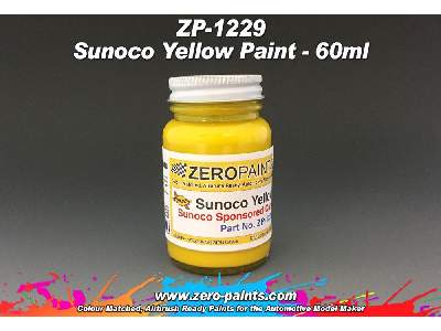1229 - Sunoco Yellow Paint - zdjęcie 1