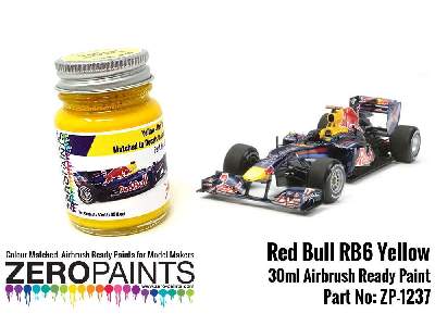 1237 - Yellow (Decal Matched) Red Bull Paint - zdjęcie 1