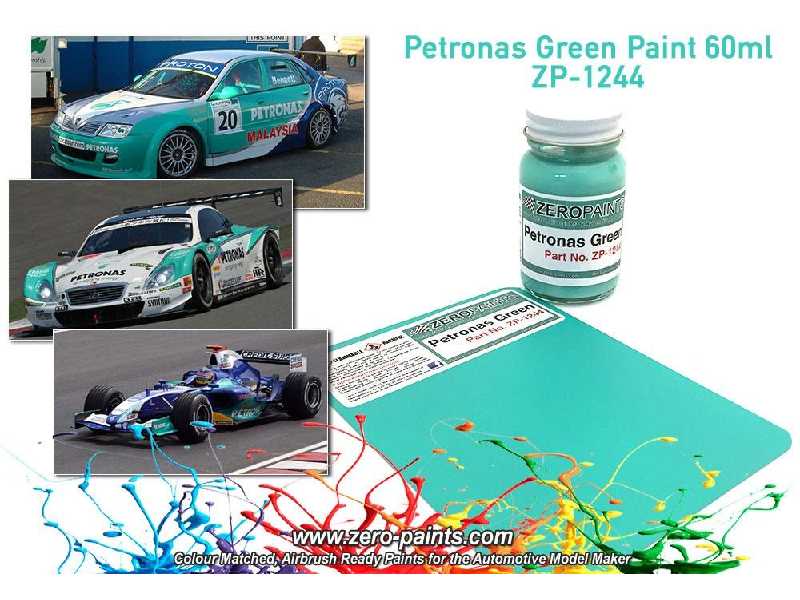 1244 - Petronas Green Paint - zdjęcie 1 1244 - Petronas Green Paint - zdjęcie 1