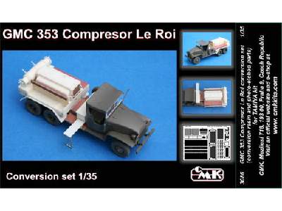GMC 353 Compresor Le Roi - conversion set for Tamiya Kit - zdjęcie 1