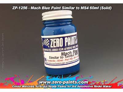 1256 - Mach Blue Paint (Similar To Tamiya Ms4) - zdjęcie 1