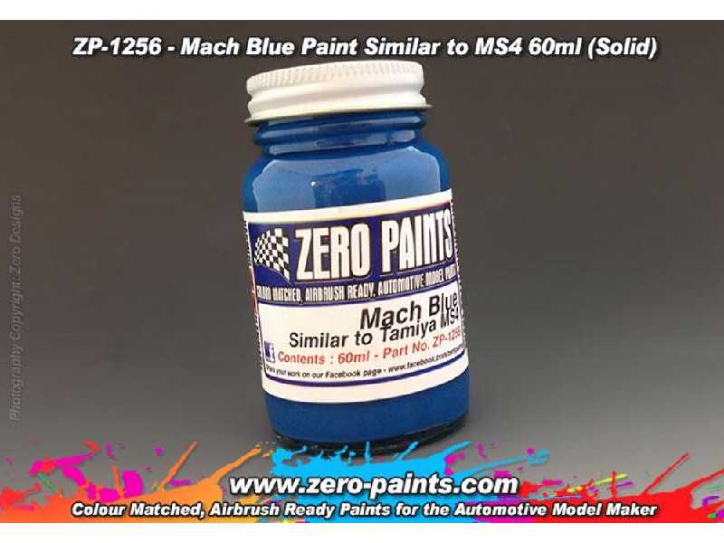 1256 - Mach Blue Paint (Similar To Tamiya Ms4) - zdjęcie 1 1256 - Mach Blue Paint (Similar To Tamiya Ms4) - zdjęcie 1