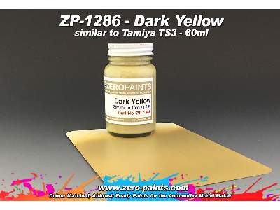 1286 - Dark Yellow (Similar To Ts3) - zdjęcie 1