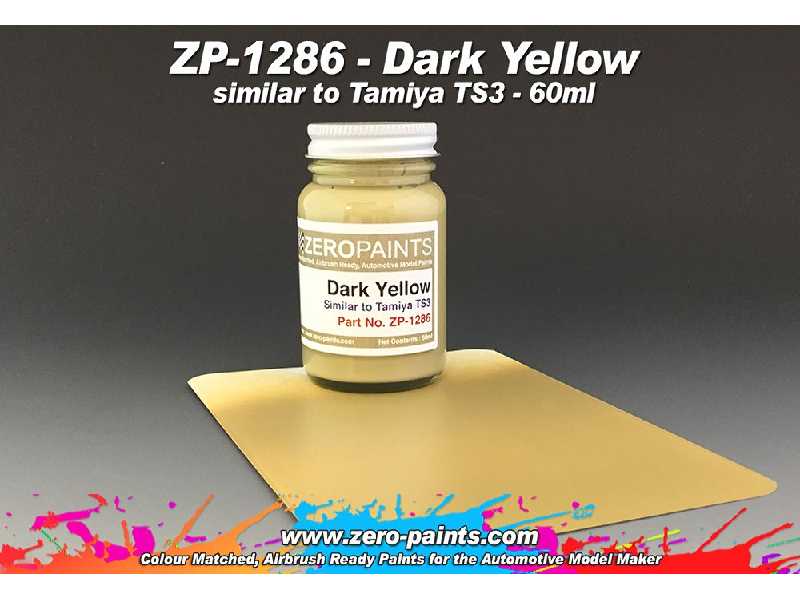 1286 - Dark Yellow (Similar To Ts3) - zdjęcie 1
