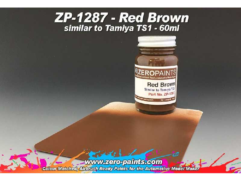 1287 - Red Brown (Similar To Ts1) - zdjęcie 1 1287 - Red Brown (Similar To Ts1) - zdjęcie 1