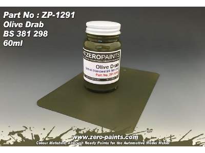 1291 - Olive Drab Paint - zdjęcie 1