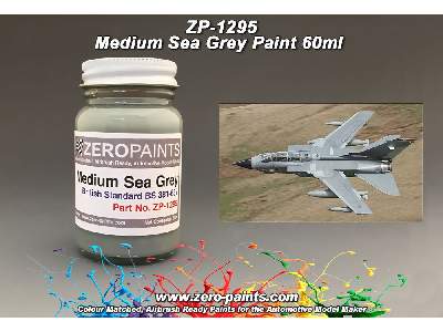 1295 - Raf Medium Sea Grey Paint - zdjęcie 1