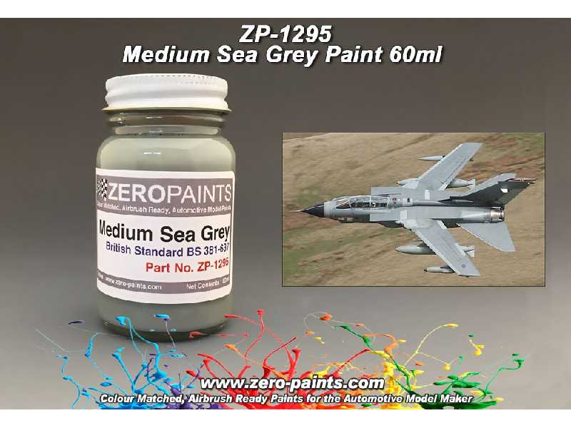 1295 - Raf Medium Sea Grey Paint - zdjęcie 1