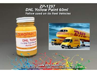 1297 - Dhl Yellow Paint - zdjęcie 1