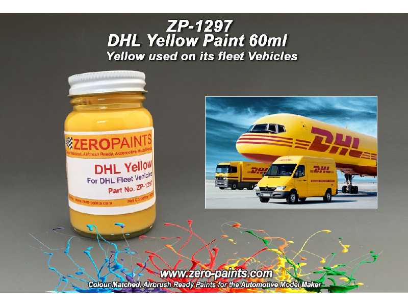 1297 - Dhl Yellow Paint - zdjęcie 1