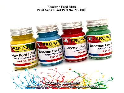 1300 - Benetton Ford B188 Paint - zdjęcie 1