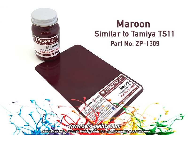 1309 - Maroon Paint (Similar To Ts11) - zdjęcie 1 1309 - Maroon Paint (Similar To Ts11) - zdjęcie 1