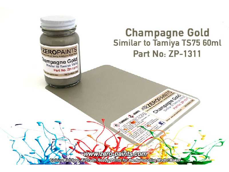 1311 - Champagne Gold Paint (Similar To Ts75) - zdjęcie 1 1311 - Champagne Gold Paint (Similar To Ts75) - zdjęcie 1