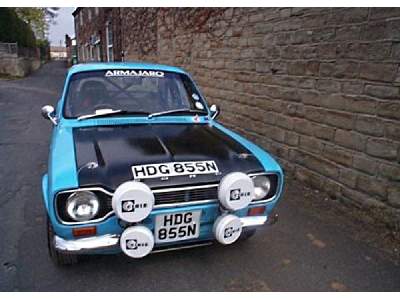 1317 - Ford Escort Mk1 Wrc Blue Paint (Belkits) - zdjęcie 3