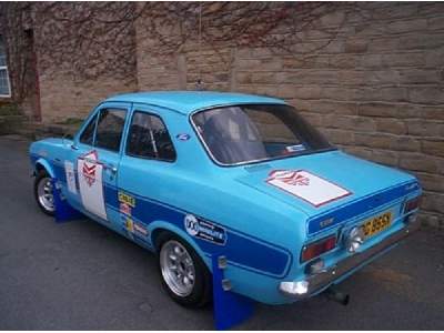 1317 - Ford Escort Mk1 Wrc Blue Paint (Belkits) - zdjęcie 4
