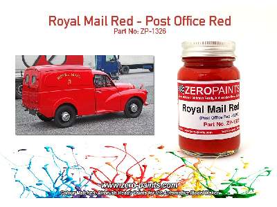 1326 - Royal Mail (Post Office) Red Paint - zdjęcie 1