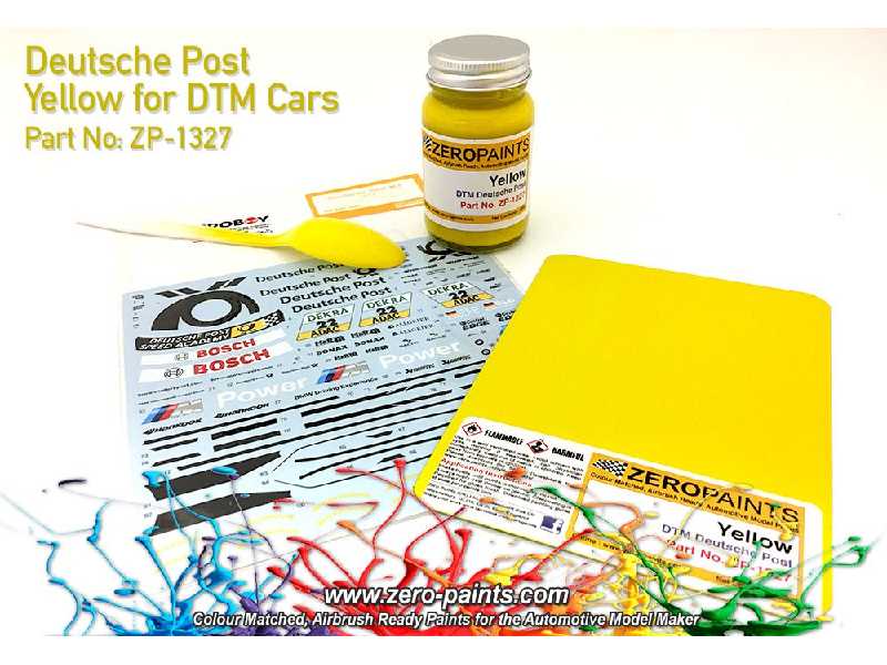 1327 - Deutsche Post Yellow Paint - zdjęcie 1