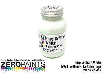 1334 - Pure Brilliant White Paint (Similar To Ts26) - zdjęcie 1