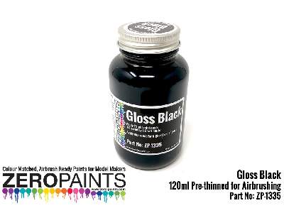 1335 - Gloss Black Paint - zdjęcie 1