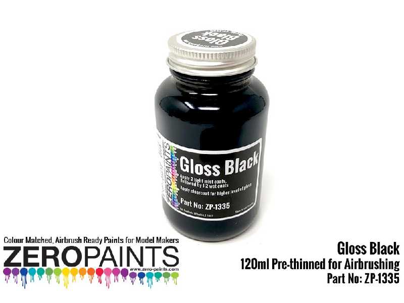 1335 - Gloss Black Paint - zdjęcie 1 1335 - Gloss Black Paint - zdjęcie 1