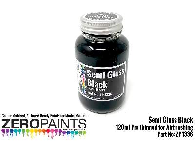 1336 - Semi-gloss Black Paint - zdjęcie 1