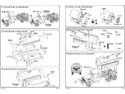 GMC 353 Arfield Fuel Tank - conversion set for Tamiya - zdjęcie 5