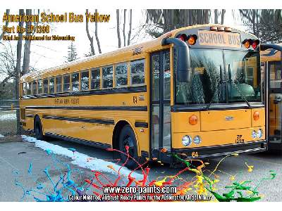 1399 - American School Bus Yellow Paint - zdjęcie 3