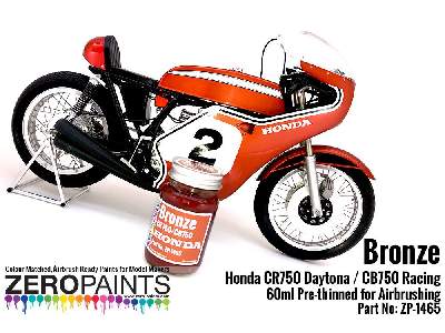 1465 - Honda Cr750/Cb750 Bronze Paint - zdjęcie 3