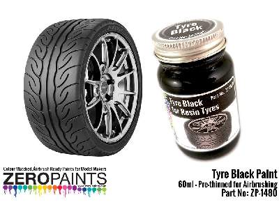 1480 - Tyre Black Paint - zdjęcie 1