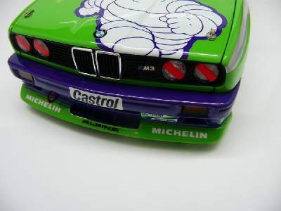 1490 - Bmw M3 E30 - Dtm 1988 Team Alpina - Green/Blue Paint Set - zdjęcie 4