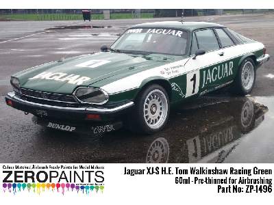 1496 - Jaguar Xj-s H.E. Tom Walkinshaw Racing Green Paint - zdjęcie 1