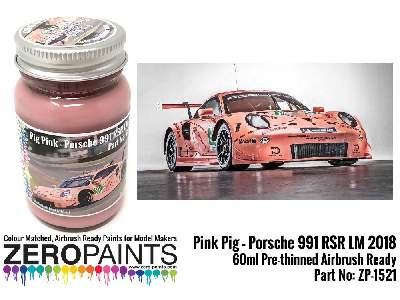 1521 - Pink Pig Porsche 991 Rsr Lm 2018 - zdjęcie 1
