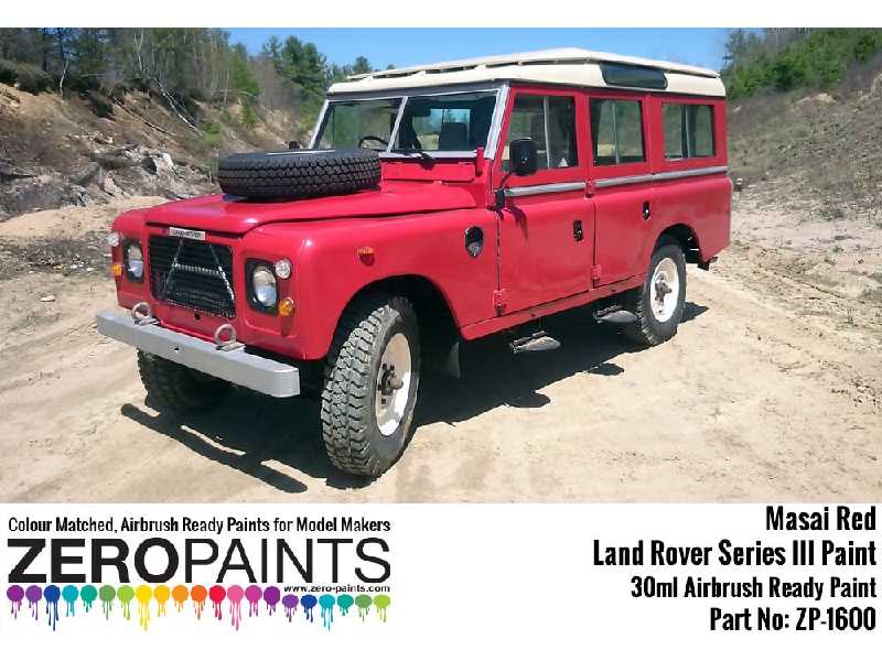 1600ccc - Land Rover Series Iii Masai Red - zdjęcie 1 1600ccc - Land Rover Series Iii Masai Red - zdjęcie 1