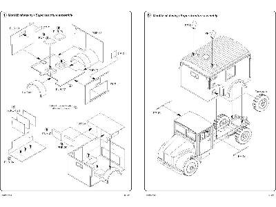 Steyr 1500 Funkkraftwagen (Einheitsfuhrerhaus) - conversion set  - zdjęcie 6