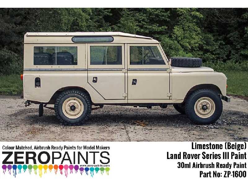 1600ncj - Land Rover Series Iii Limestone (Beige) - zdjęcie 1 1600ncj - Land Rover Series Iii Limestone (Beige) - zdjęcie 1