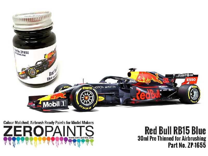 1655 - Redbull Rb15 Blue Paint - zdjęcie 1