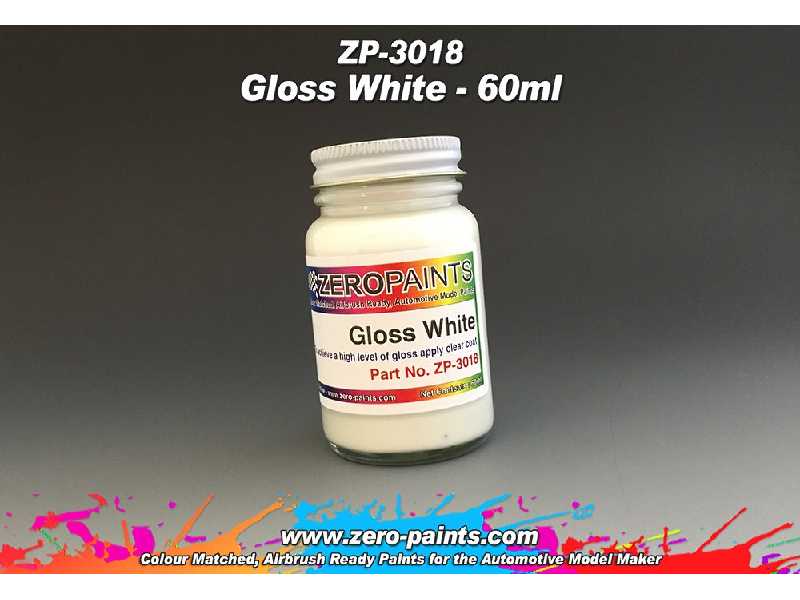 3018 - Gloss White Paint - zdjęcie 1 3018 - Gloss White Paint - zdjęcie 1