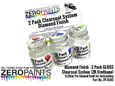 3043 - Diamond Finish - 2 Pack Gloss Clearcoat System (2k Urethane) - zdjęcie 1