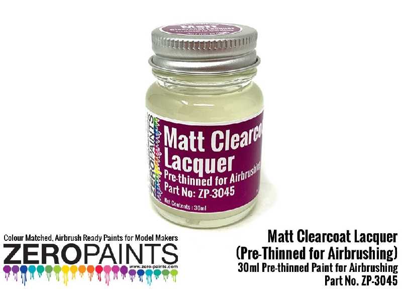 3045 - Matt Clearcoat Lacquer - zdjęcie 1 3045 - Matt Clearcoat Lacquer - zdjęcie 1