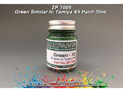 7005 - Green Paint (Similar To Tamiya X-5) - zdjęcie 1