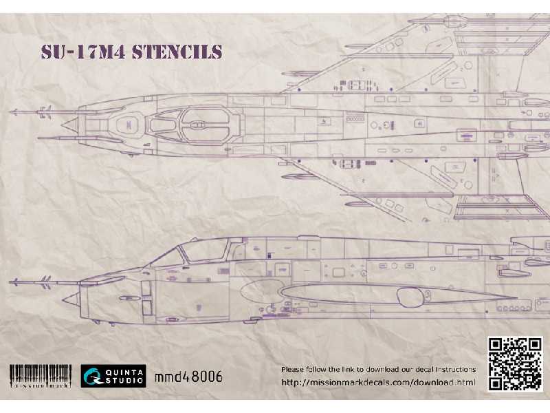 Su-17m4 Stencil - zdjęcie 1