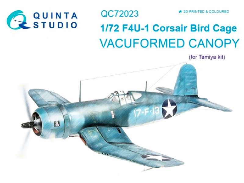 F4u-1 Corsair Bird Cage - zdjęcie 1 F4u-1 Corsair Bird Cage - zdjęcie 1