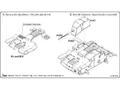 Renault UE 630 (f) Luftwaffe Type Early - conv. set for Tamiya - zdjęcie 3